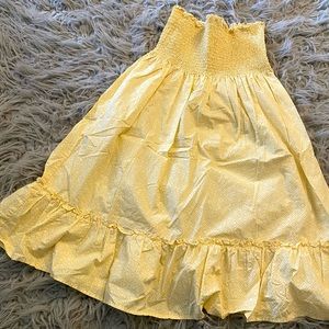 Vineyard Vines yellow sundress size Medium